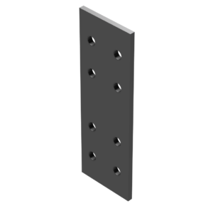 203 x 133 Universal Beam Haunch End Plate (146mm Stansion)