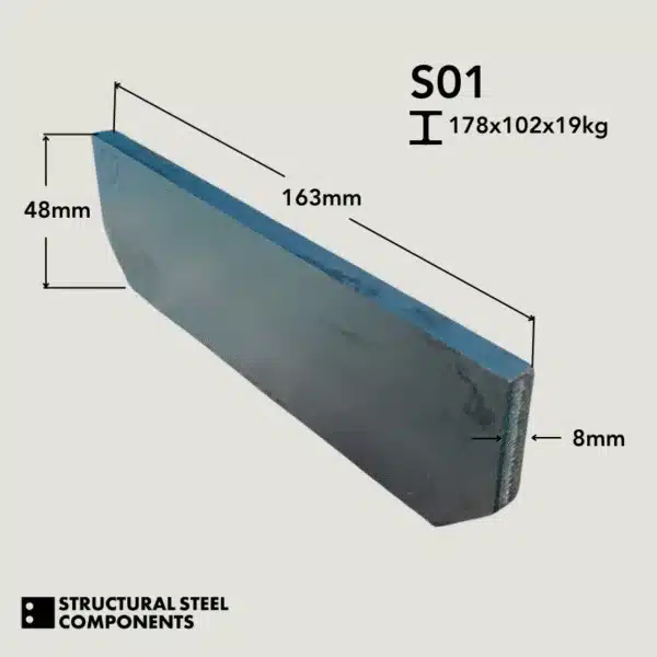 178 x 102 x 19 UB Stiffener - Image 2