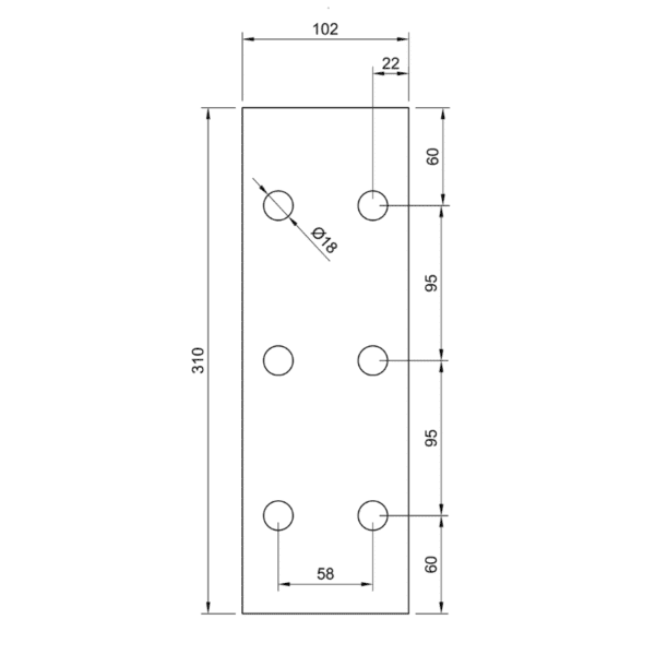 178x102 UB Apex End Plate Structural Steel Components