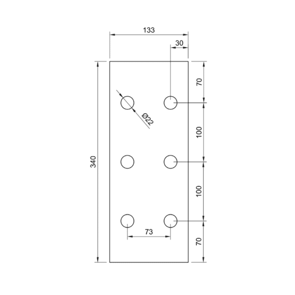 203x133 UB Apex End Plate Structural Steel Components