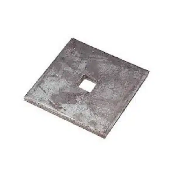 M20 x 100 x 100 x 10mm Square Plate Washer