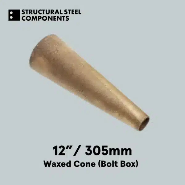 12''/305mm Wax Cone (Conical Bolt Box) - Image 2