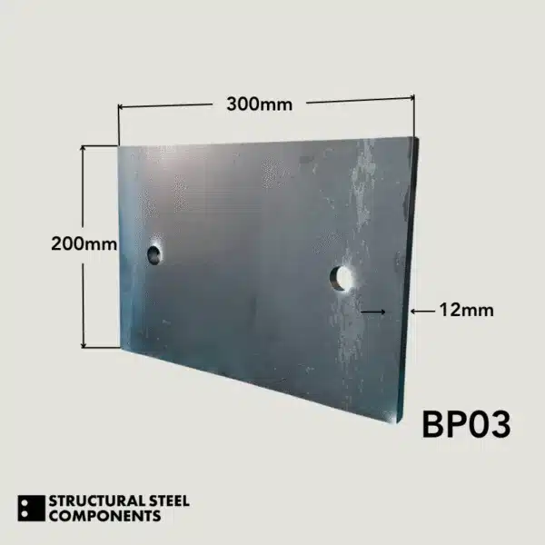 300 x 200 x 12mm Base Plate - Image 4