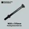 M20 x 375mm Holding Down Bolt Set - Image 2