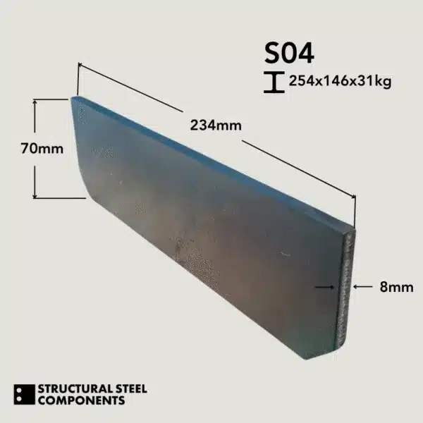 254 x 146 x 31 UB Stiffener - Image 4